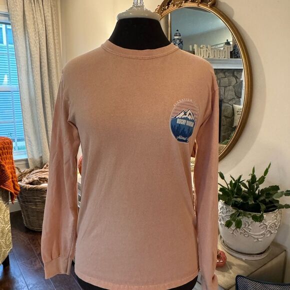 Rocky Mountain Long Sleeve Shirt - Pink - Picture 1 of 5